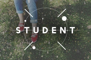 Kadının ayak arka plan üzerinde