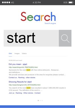 Internet arama kavramı