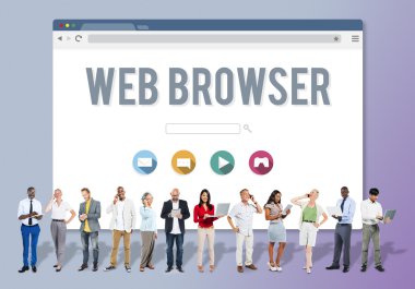 iş takım ayakta birlikte