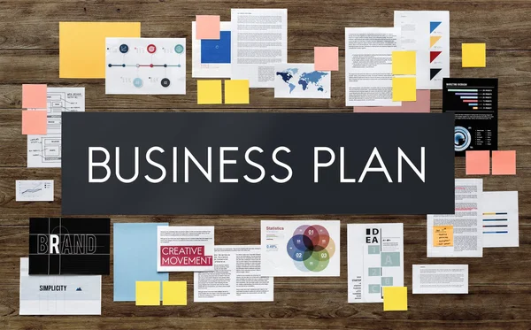 Business plan organization — Stock Photo, Image