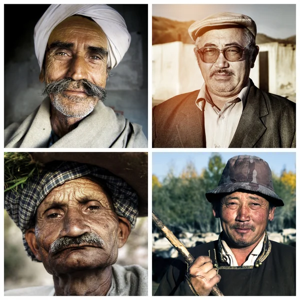 Етнічні різних людей — стокове фото