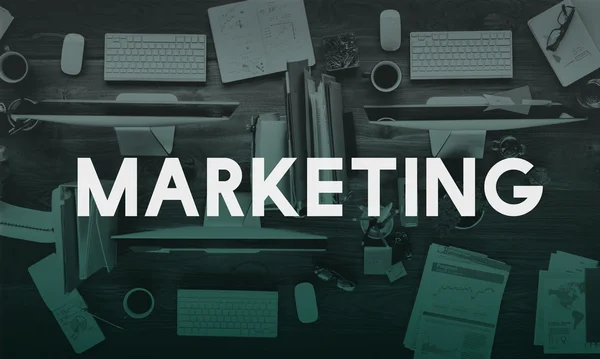 Marketing, conceito comercial — Fotografia de Stock