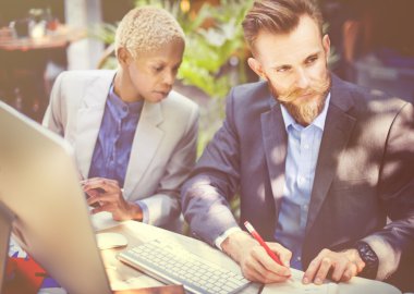 Müdür ve sekreter Toplantı 