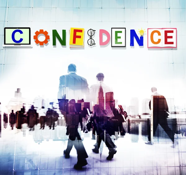 Business People and Confidence Concept — Stock Photo, Image