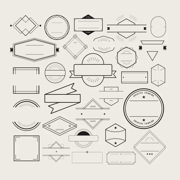 Icon and Symbol Collection — Stock Vector