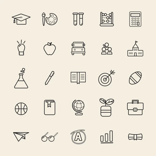 Classic graphic icons — Stock Vector