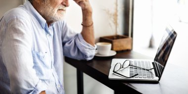 işadamı tarama dizüstü bilgisayar 