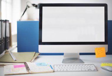 Mockup boşaltmak bilgisayar kavramı