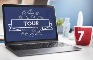 masada dizüstü ve kırmızı Kupası