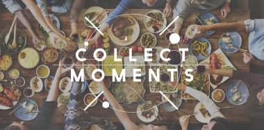 people and food with Collect Moments clipart