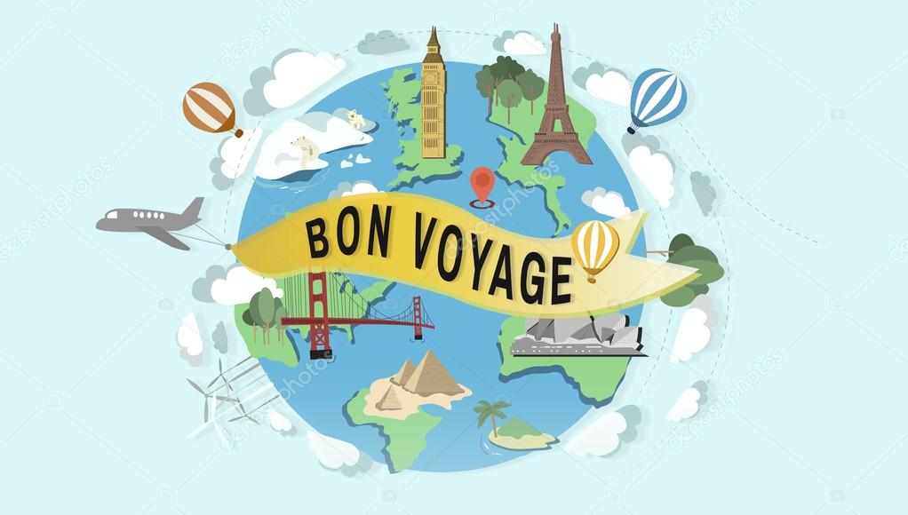 Template With Bon Voyage Concept Stock Photo By C Rawpixel 116395168