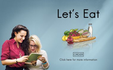 Arkadaşlar dijital tablet ile arama