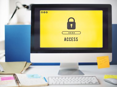 Kilit simgesi parola kavramı