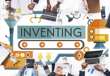 Ofiste çalışan iş adamları 