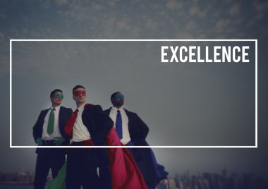 Güçlü süper kahraman işadamları
