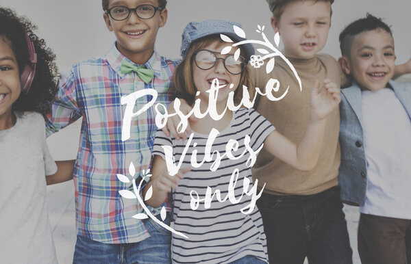 Kids laughing and have fun