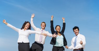 eğlenceli olan iş adamları