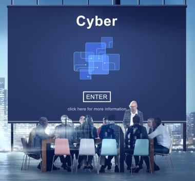 Toplantıda bir grup iş adamı