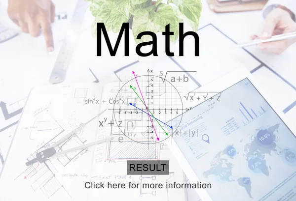 Workplace table with architect blueprints — Stock Photo, Image