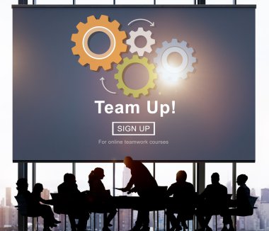 çalışan iş adamları 