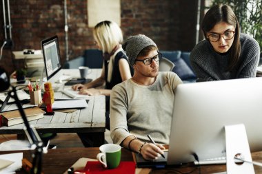 çalışma çağdaş office hipsters