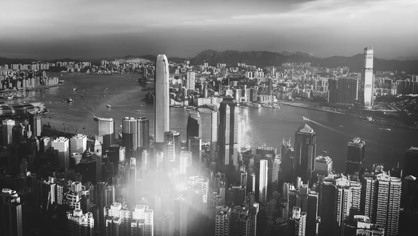 Stadsbilden byggnader i hong kong — Stockfoto