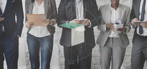 Empresários em reunião — Fotografia de Stock