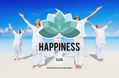 Kumsalda yoga yapmak insanlar