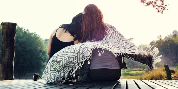 Best friends together — Stock Photo, Image