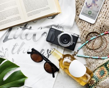 Plaj ve yaz yolculuk 