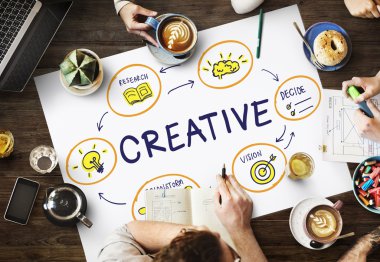 yaratıcı posteri ile tablo