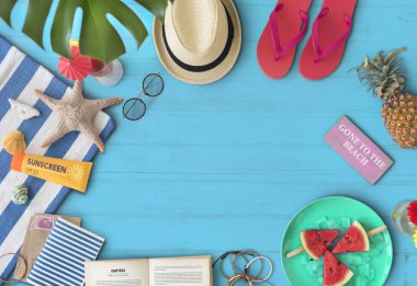 Seyahat gezi tatil tatil kavramı