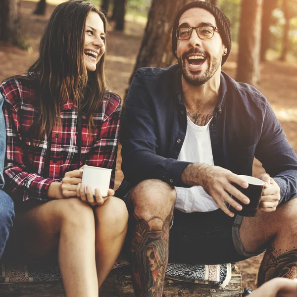 Beautiful couple together — Stock Photo, Image