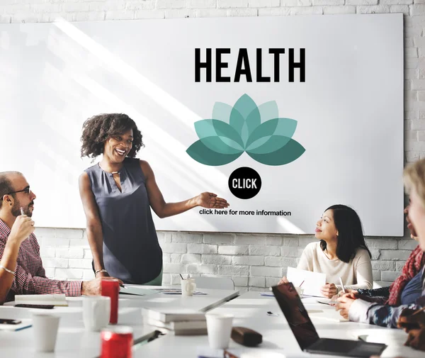 Spotkanie biznesowe z zdrowia — Zdjęcie stockowe