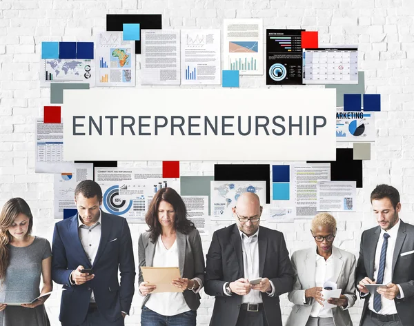 Gente de negocios y concepto de emprendimiento —  Fotos de Stock