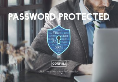 Dizüstü bilgisayar kullanan iş adamı.