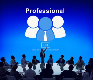 Kurumsal tartışma sahip iş adamları