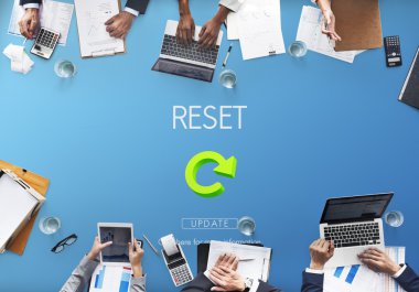 Ofisteki iş adamları 