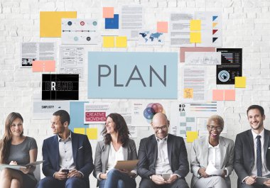 İş insanlar toplantı, tartışma 