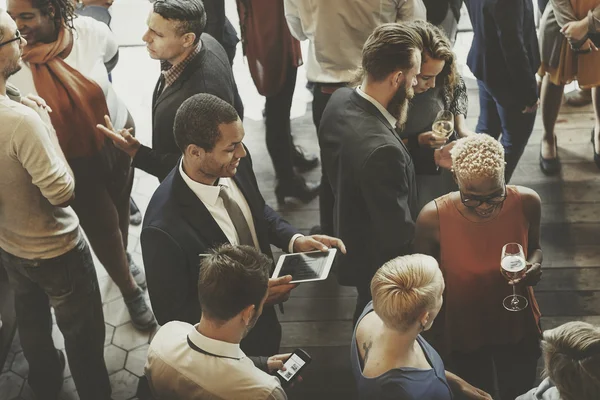 People interacting with each other — Stock Photo, Image