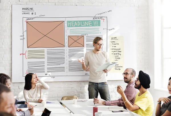 Concepto de reunión de negocios — Foto de Stock