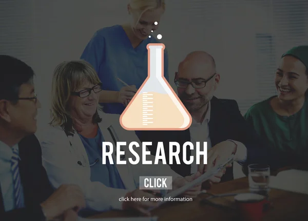 Groep van artsen en onderzoek Concept — Stockfoto