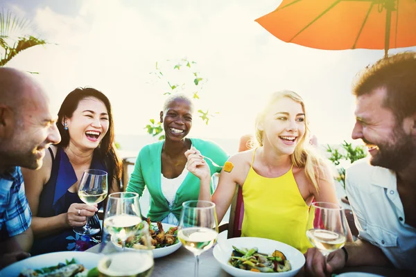 Beautiful friends together — Stock Photo, Image