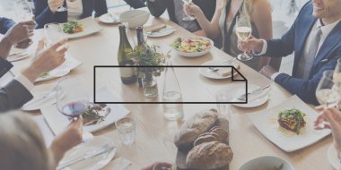 İş adamları ile çerçeve grafiği