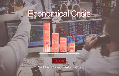 çalışma iş adamları ve ekonomik kriz