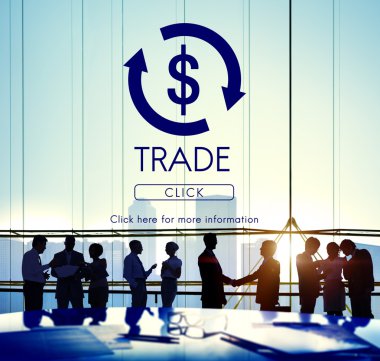 İş grubunun siluetleri