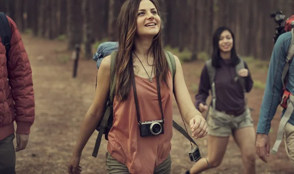 Best friends outdoors — Stock Photo, Image