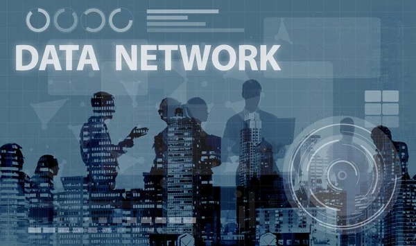 İş grubunun siluetleri