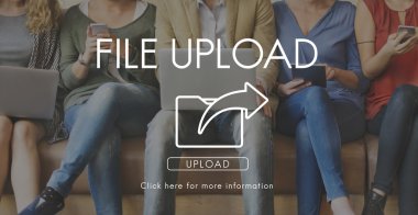 aygıtlar ve Upload eğe ile insanlar oturup