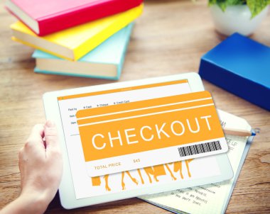 kişi holding dijital tablet